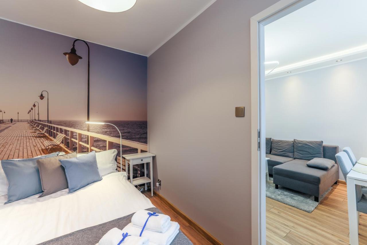 Ap Apartments Piastowska Gdansk Bagian luar foto